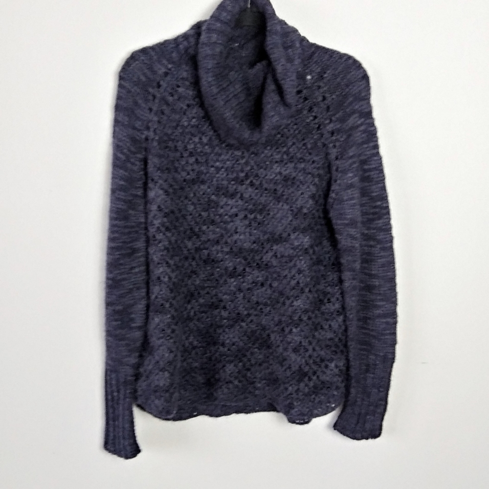 Sanctuary Purple Cowl Neck Sweater Sz